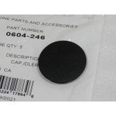 CAP,IDLER WHEEL-BLACK (DP 1500)